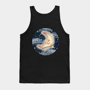 moon space Tank Top